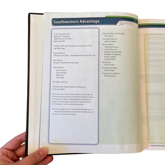 Southwestern Advantage Social Studies & Language Hardcover Textbook - Picture 3 of 9